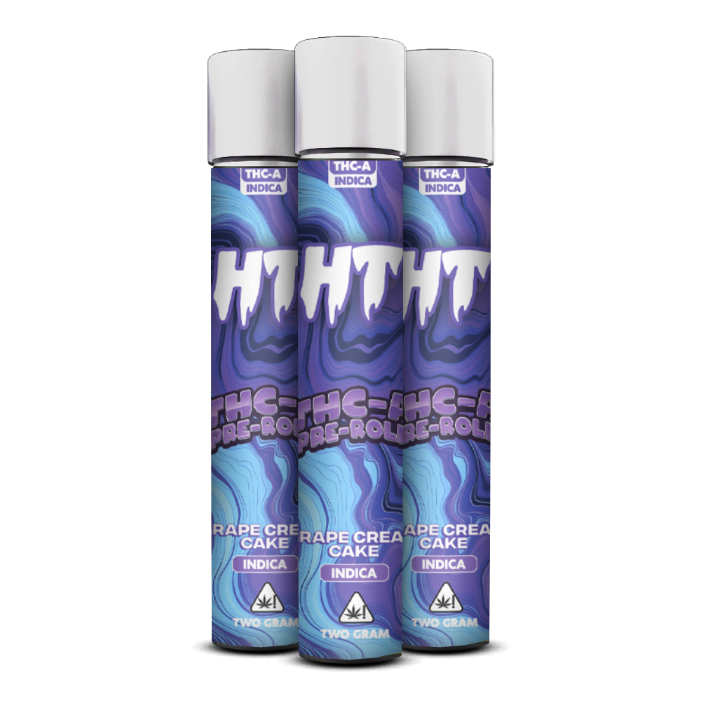 THC-A Pre-Roll | Grape Cream Cake | Indica | 2 Gram