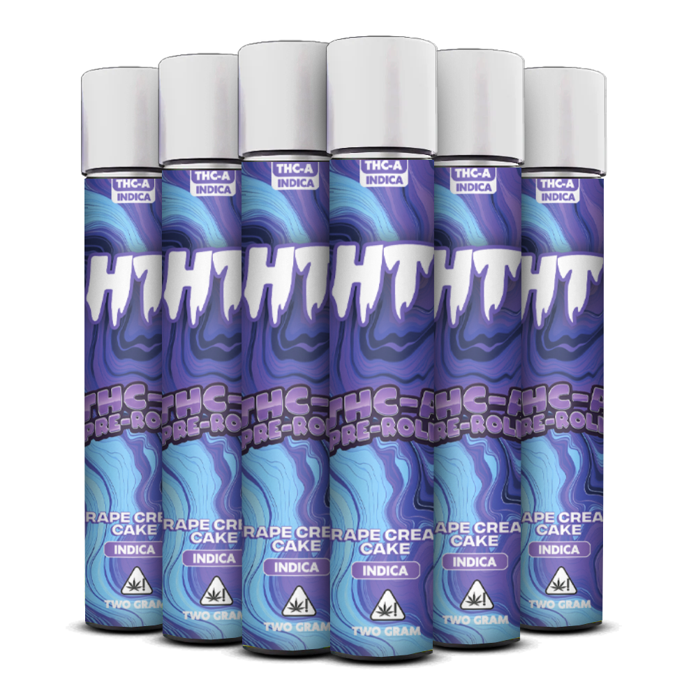 THC-A Pre-Roll | Grape Cream Cake | Indica | 2 Gram