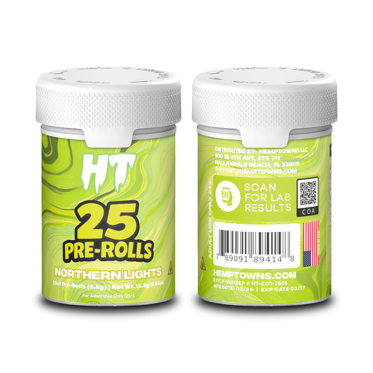 25 Pre-Rolls | 12.5G Total | Limited Stock