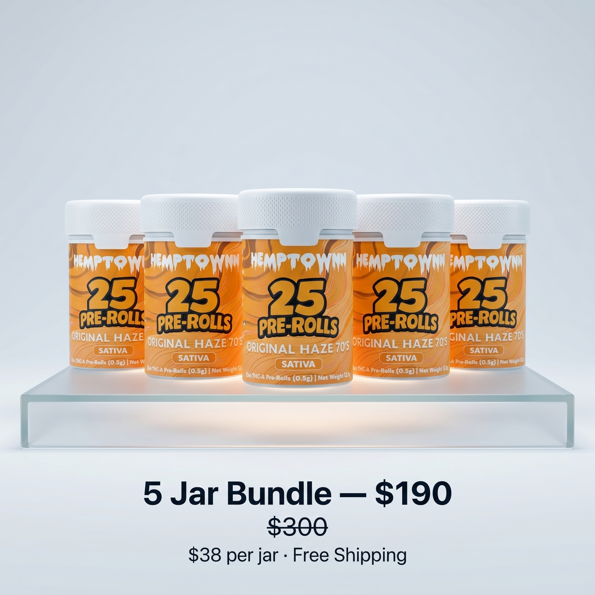 Buy 25 Pack 5 pieces for $190
